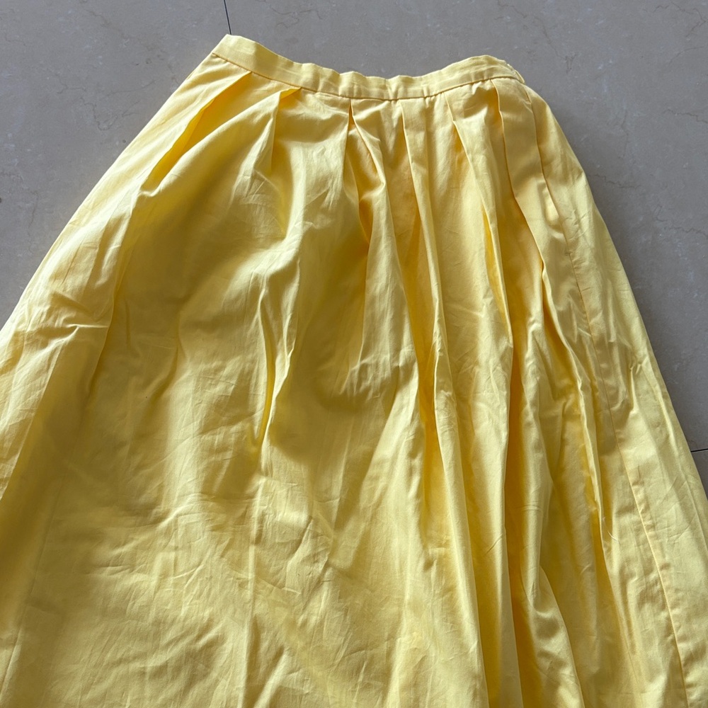 Banana Republic Sunny Yellow A-Line Skirt